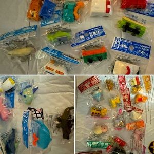 Assorted Japanese eraser bundle